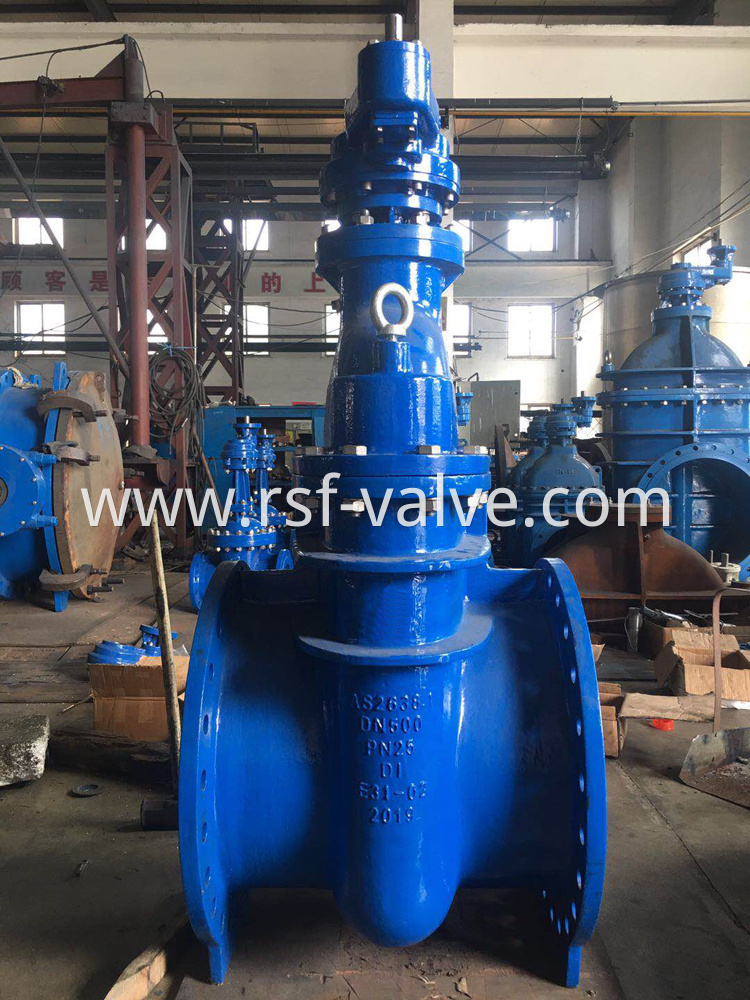 Pn25 Ductile Iron Metal Seat Gate Valve 3